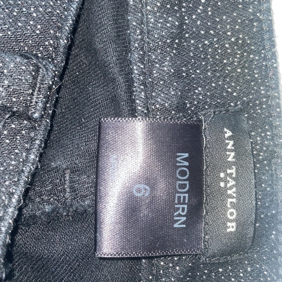 Ann Taylor Modern Black Jeans. - Picture 3 of 4